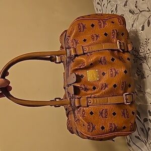 MCM  COGNAC HANDBAG